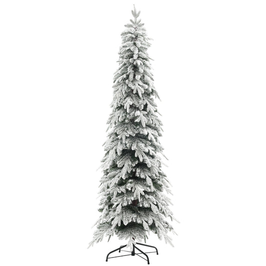 Brambleglen Pine – 7ft Snow - Covered Unlit Tree - The Timeless Trading Co.
