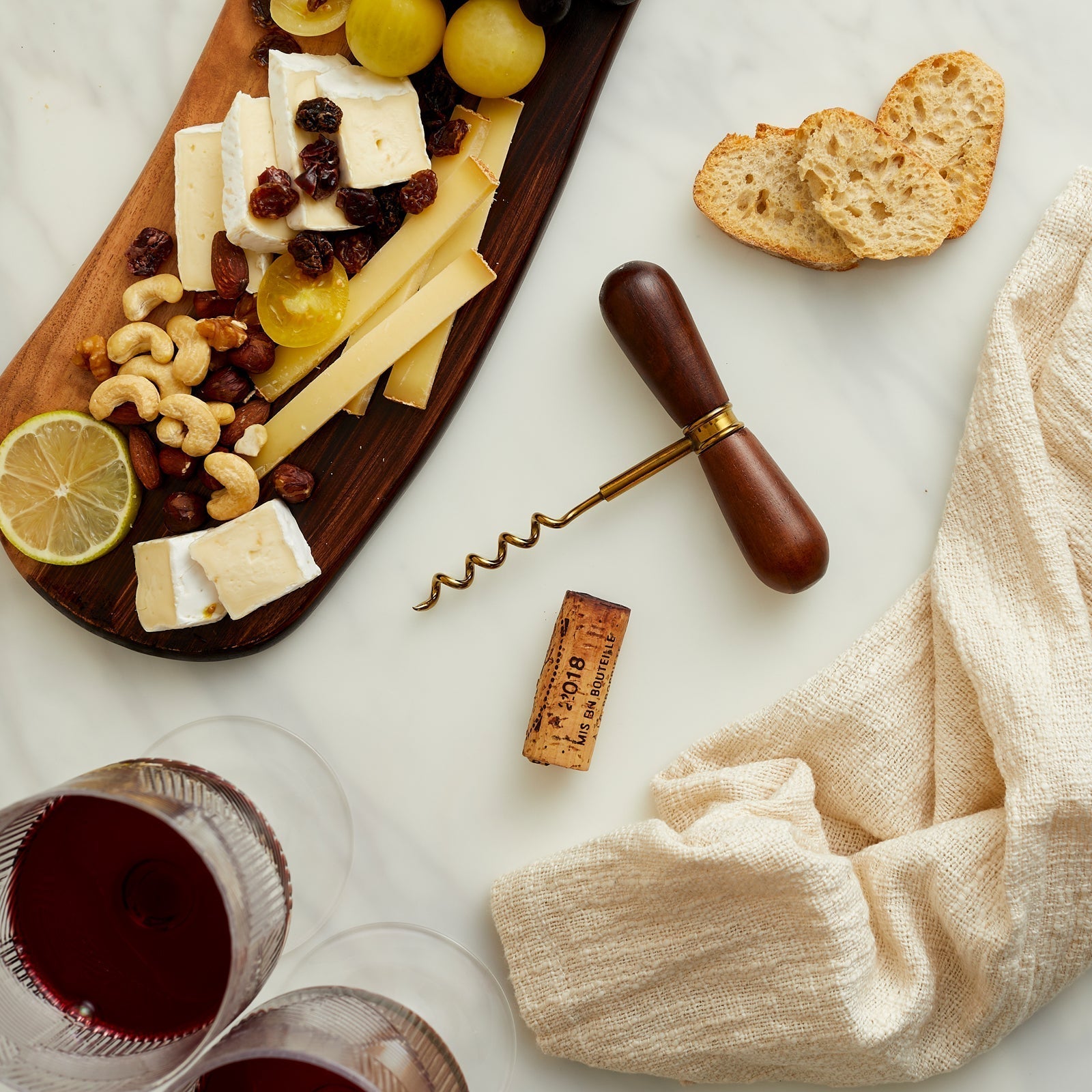 Brambury Acacia Serving Board – Rustic Handle - The Timeless Trading Co.