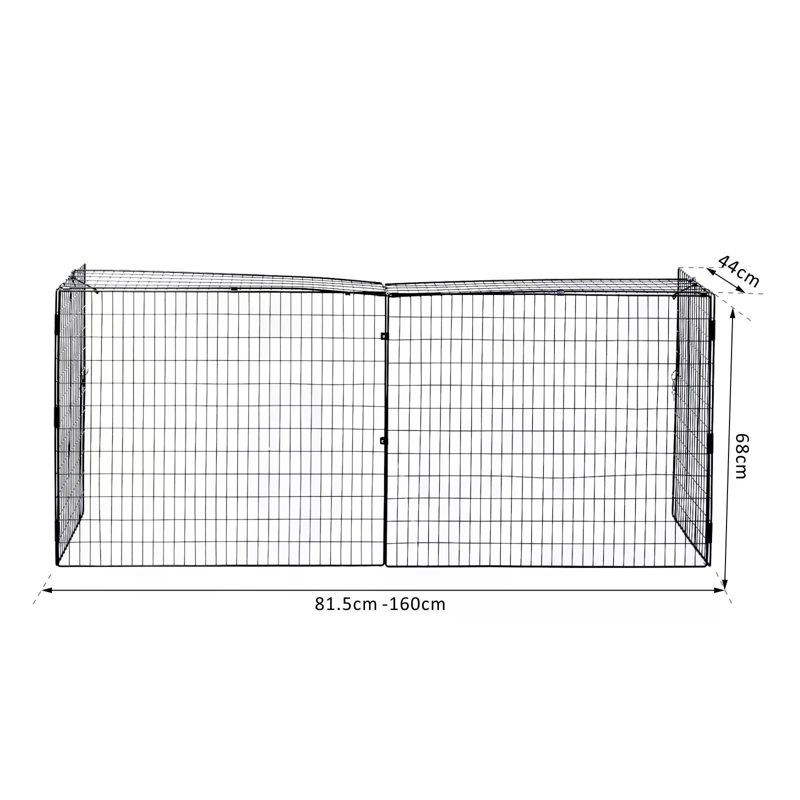 Hearthwarden Fireguard in matte black mesh steel shown on blank background with labelled dimensions; foldable screen for hearthside protection.