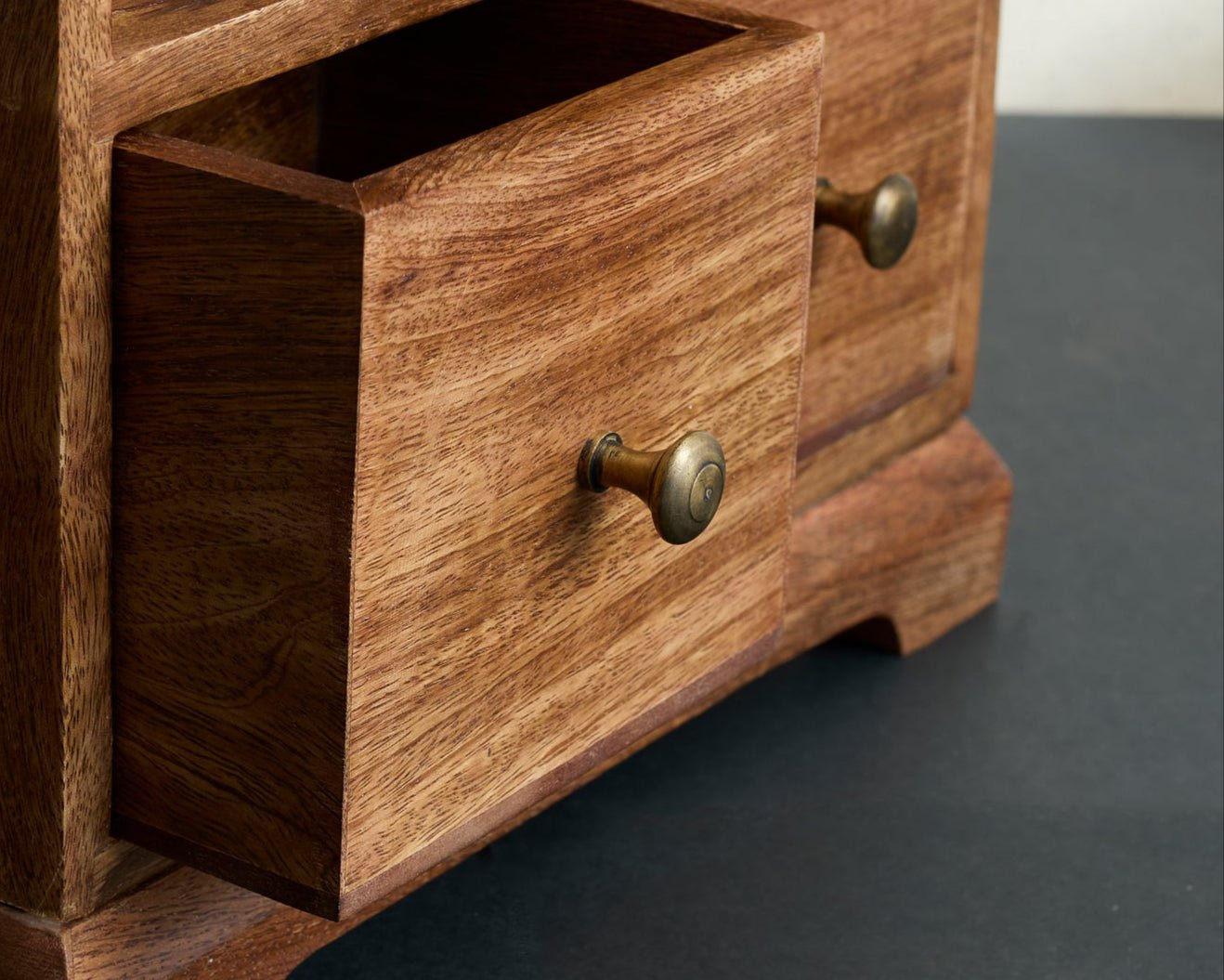 Mabel Wooden Cabinet – Timeless Storage for Soulful Spaces - The Timeless Trading Co.