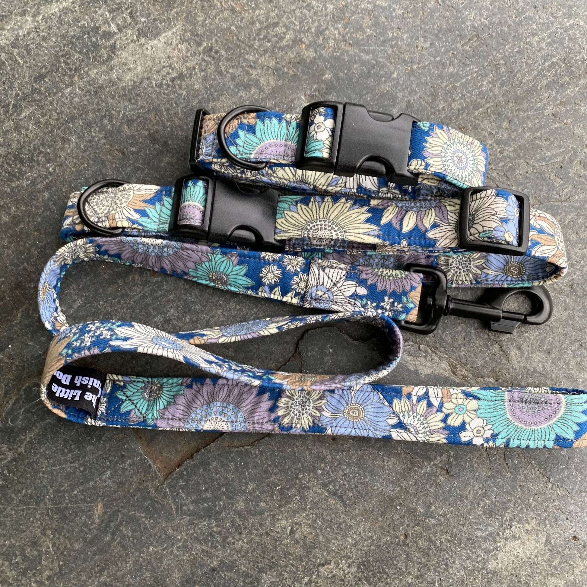 The Blue Sunflower Saunter – Collars, Leads & Harnesses for Joyful Companions - The Timeless Trading Co.