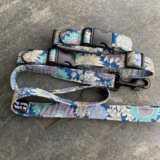 The Blue Sunflower Saunter – Collars, Leads & Harnesses for Joyful Companions - The Timeless Trading Co.