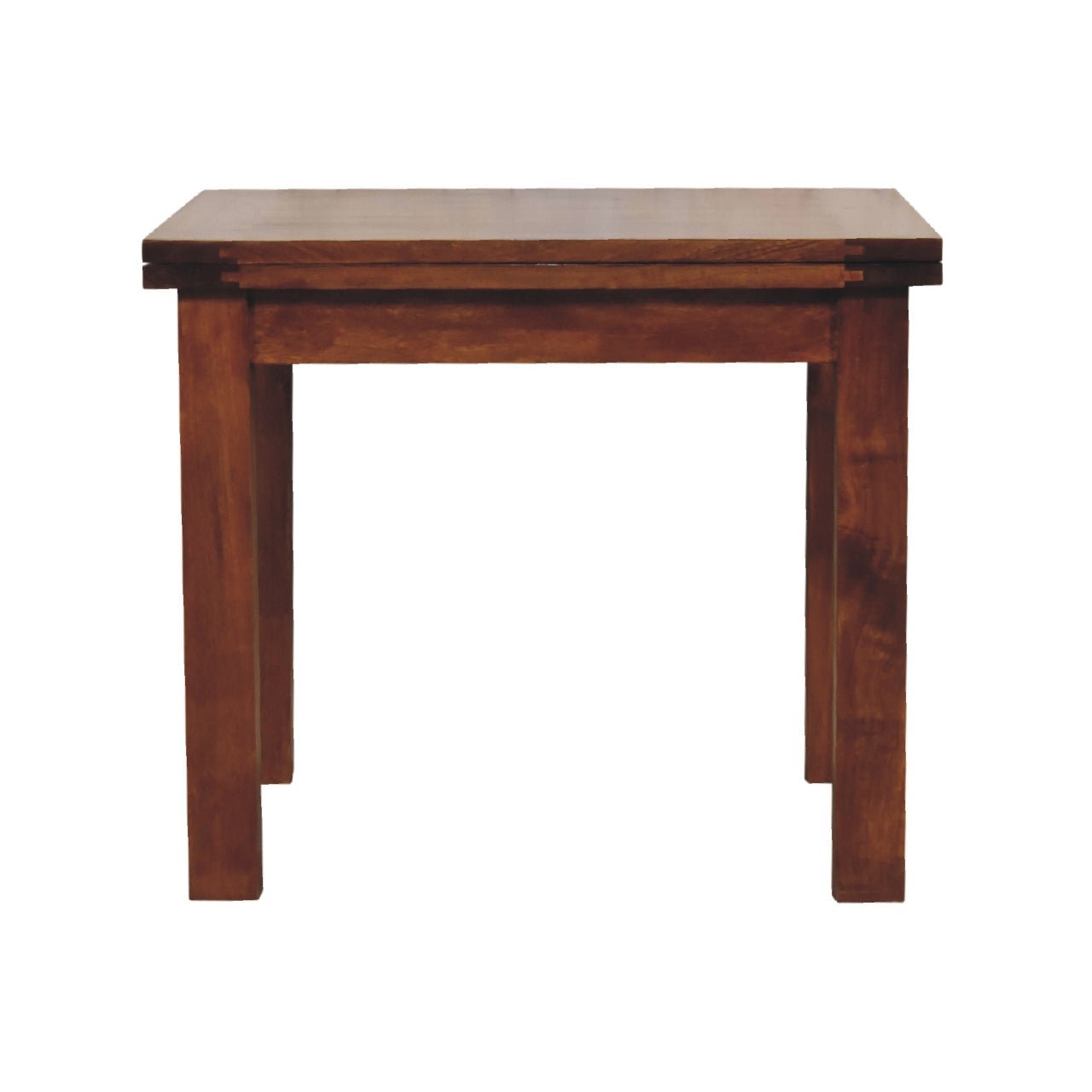 The Chestnut Hearth Table – Extendable Mango Wood Dining Table - The Timeless Trading Co.