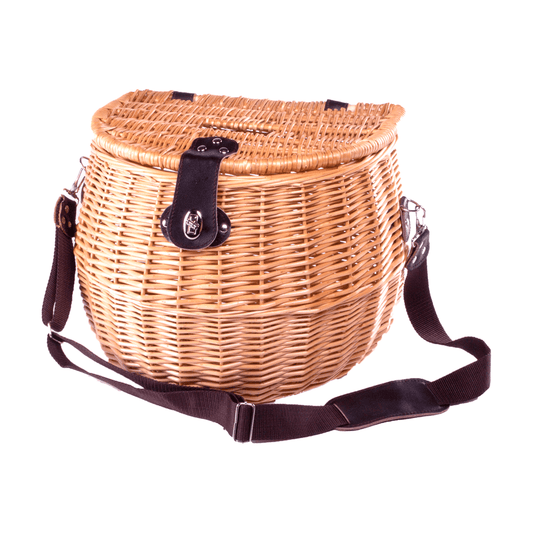 The Derwent Creel – Handwoven Wicker Trout Fishing Basket - The Timeless Trading Co.