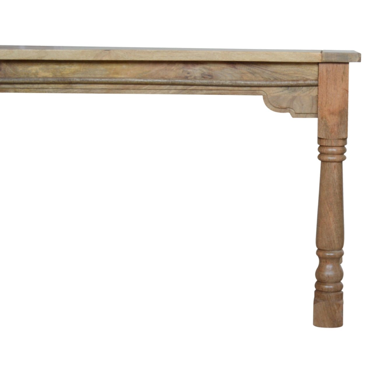 The Granary Table – Extendable Mango Wood Dining for Gatherings - The Timeless Trading Co.