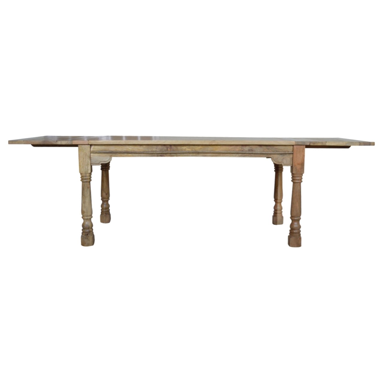 The Granary Table – Extendable Mango Wood Dining for Gatherings - The Timeless Trading Co.