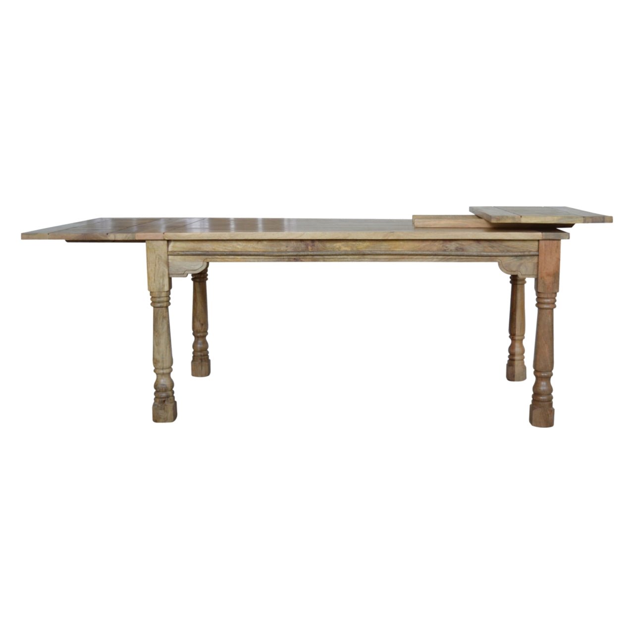The Granary Table – Extendable Mango Wood Dining for Gatherings - The Timeless Trading Co.