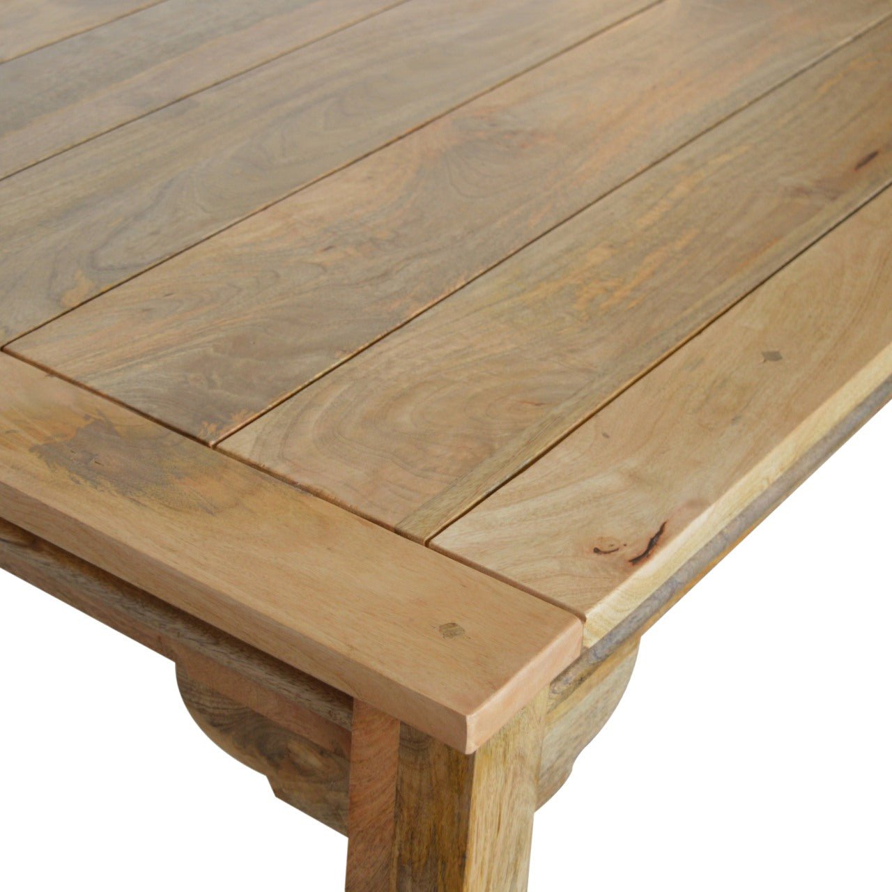 The Granary Table – Extendable Mango Wood Dining for Gatherings - The Timeless Trading Co.