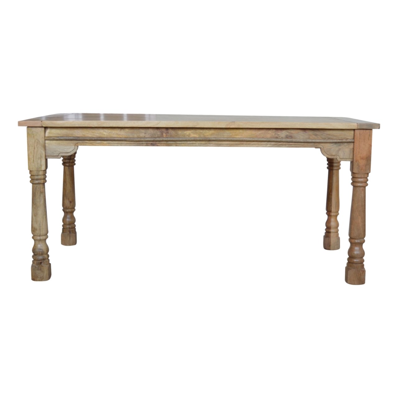 The Granary Table – Extendable Mango Wood Dining for Gatherings - The Timeless Trading Co.