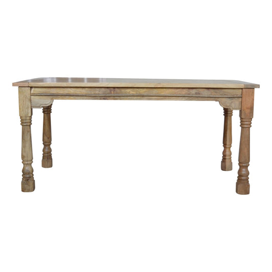 The Granary Table – Extendable Mango Wood Dining for Gatherings - The Timeless Trading Co.