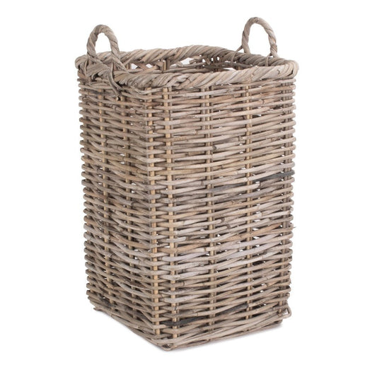 The Hanway Umbrella Keeper — Square Rattan Hallway Basket - The Timeless Trading Co.