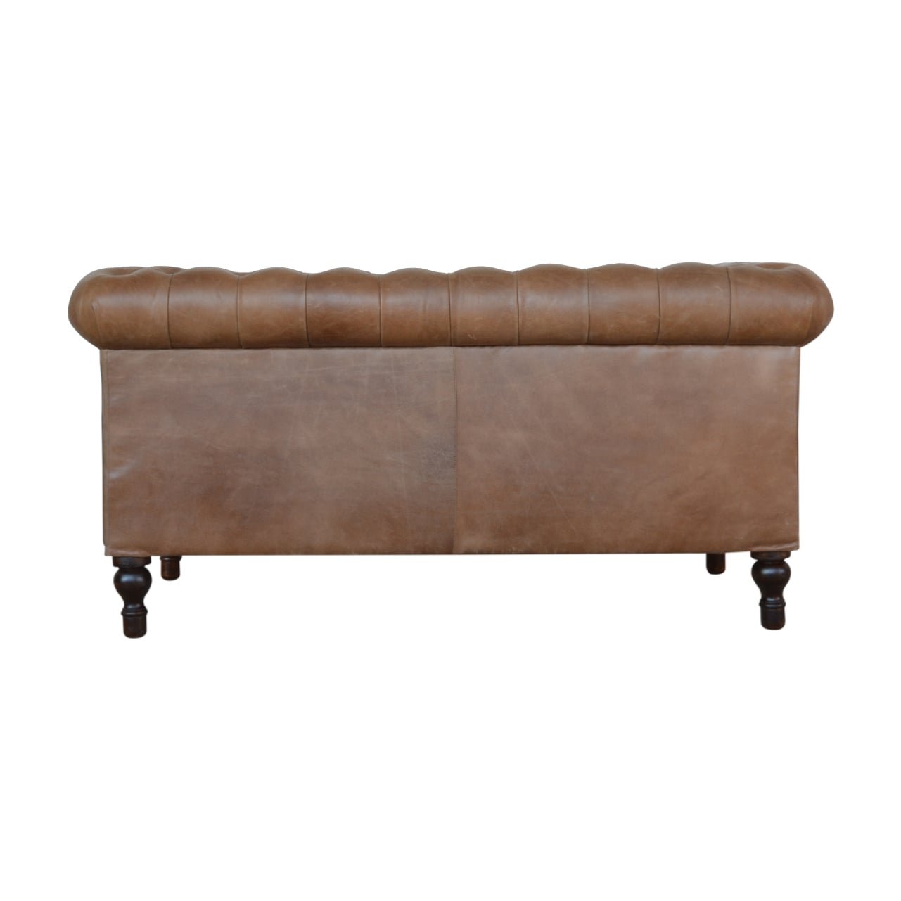 The Hearthmere Chesterfield – Buffalo Leather Two - Seater - The Timeless Trading Co.