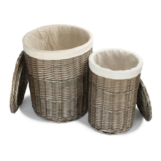 The Wickham Hollow Linen Keeper – Antique Wash & Cotton Lined - The Timeless Trading Co.