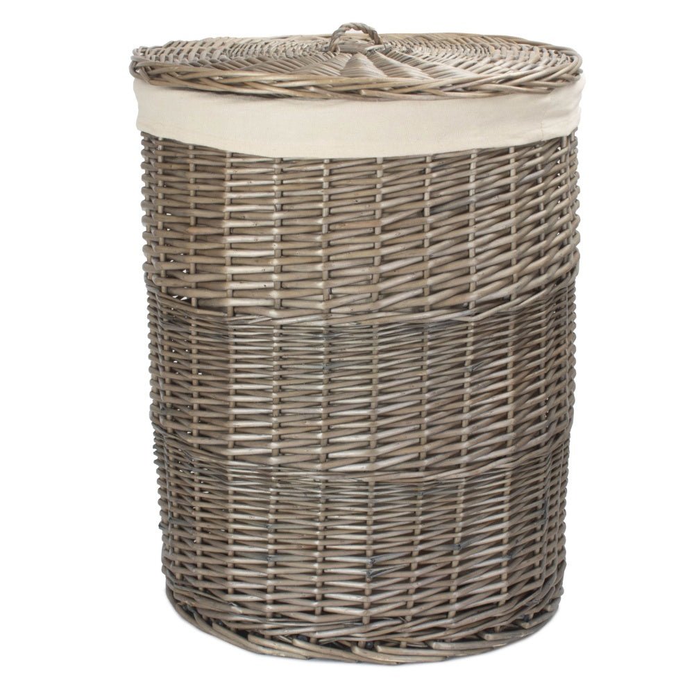 The Wickham Hollow Linen Keeper – Antique Wash & Cotton Lined - The Timeless Trading Co.