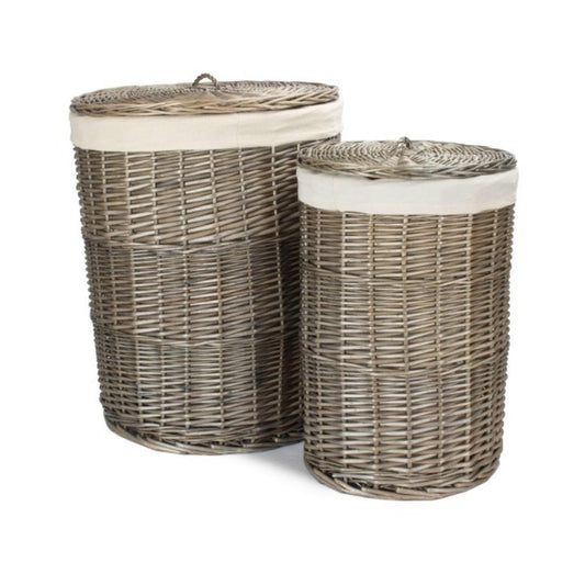 The Wickham Hollow Linen Keeper – Antique Wash & Cotton Lined - The Timeless Trading Co.
