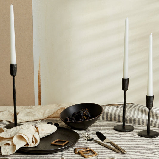 Venet Iron Candle Trio – For Soulful Evenings - The Timeless Trading Co.