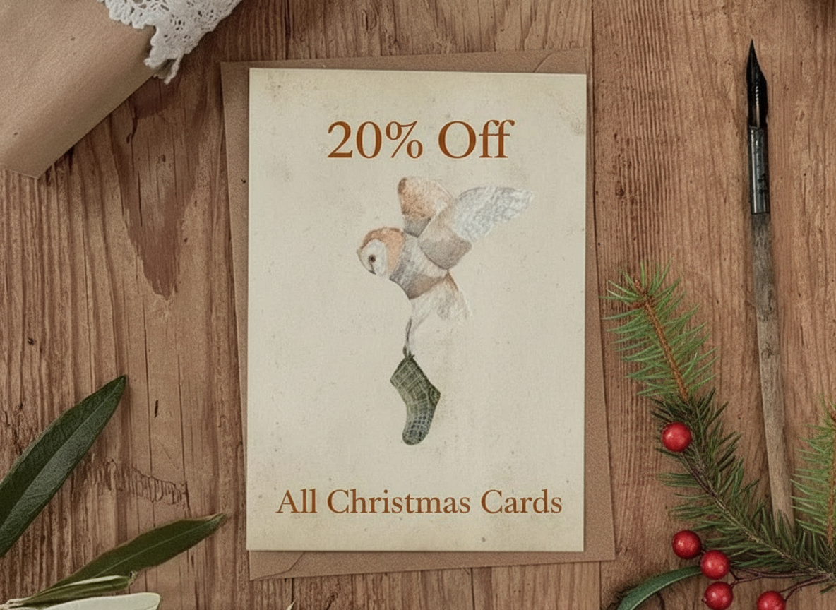 20% Off All Christmas Cards