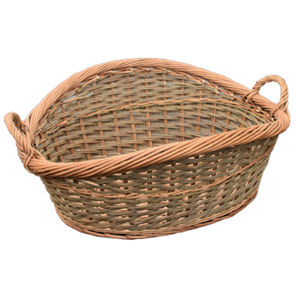Roll Top Loose Weave Wicker Wash Basket – The Clifton