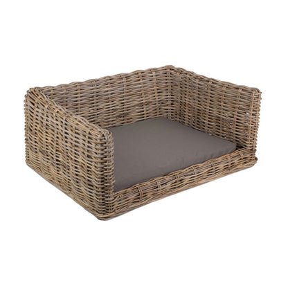 The Millie Lounger Wicker Dog Sofa Bed 
