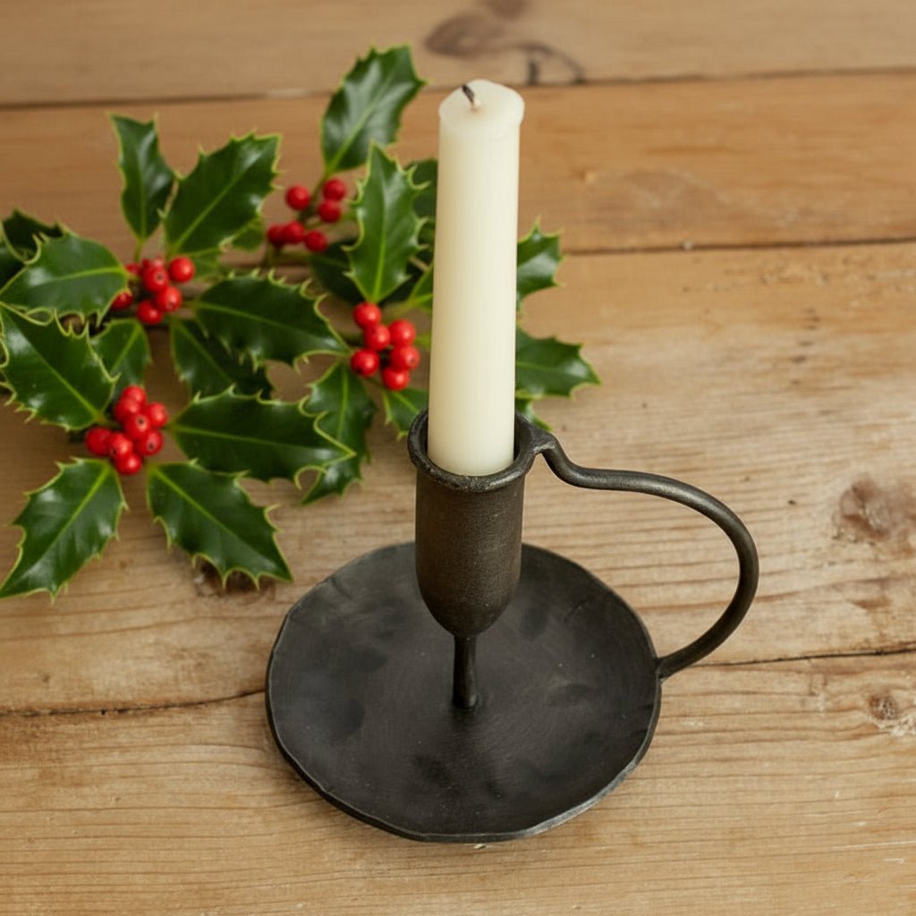 Ashford Iron Candle Holder – Rustic Glow by Timeless Trading - The Timeless Trading Co.