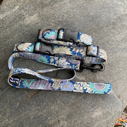 The Blue Sunflower Saunter – Collars, Leads & Harnesses for Joyful Companions - The Timeless Trading Co.