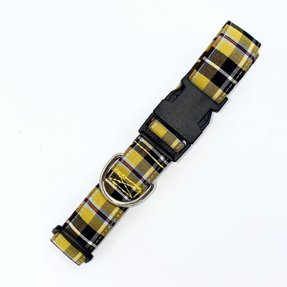 The Cornish Wayfarer – Tartan Dog Collar for Coastal Companions - The Timeless Trading Co.