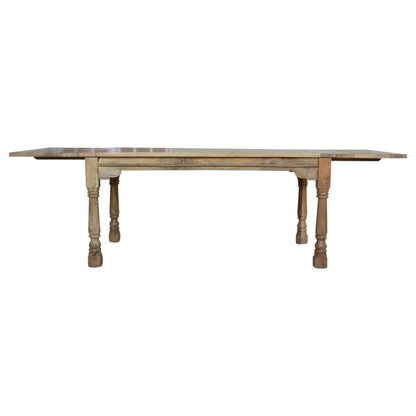 The Granary Table – Extendable Mango Wood Dining for Gatherings - The Timeless Trading Co.