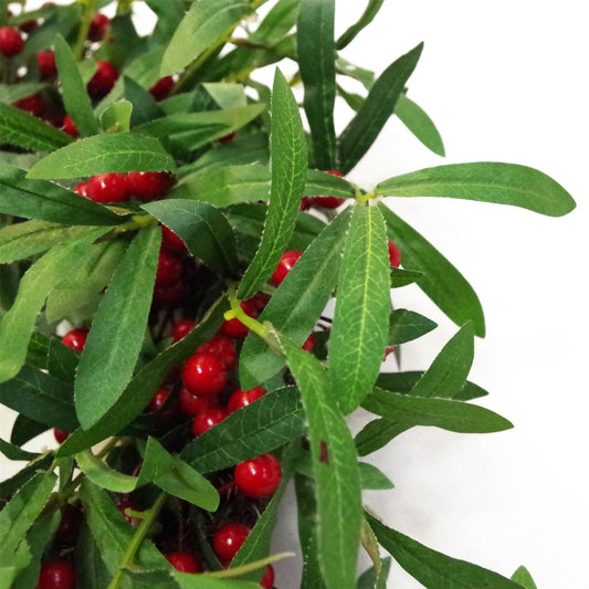 The Mistletoe Berry Kiss Wreath – Seasonal Grace - The Timeless Trading Co.