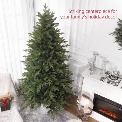 Wickery Hollow Fir – 7ft Bare Bushy Christmas Tree - The Timeless Trading Co.